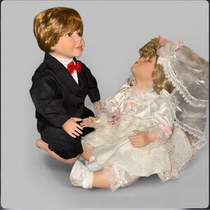“First Kiss” by Duck House, Vintage Porcelain Wedding Collection